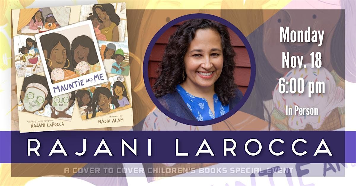 An Evening with Author Rajani LaRocca