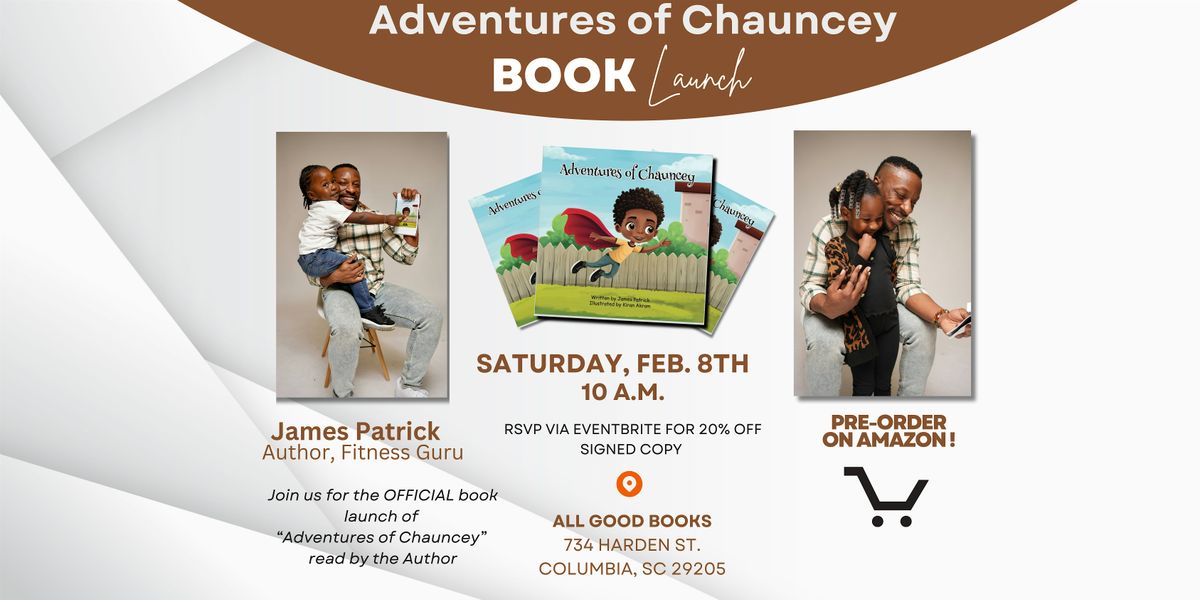 \u2018Adventures of Chauncey\u201d Book Signing