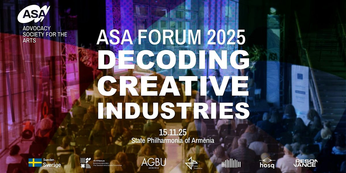 ASA Forum 2025: Decoding Creative Industries