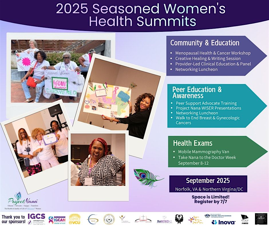 2025 Seasoned Women's Health Summit in Norfolk