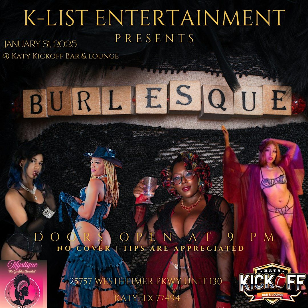 MGU X KATY KICKOFF BURLESQUE SHOW