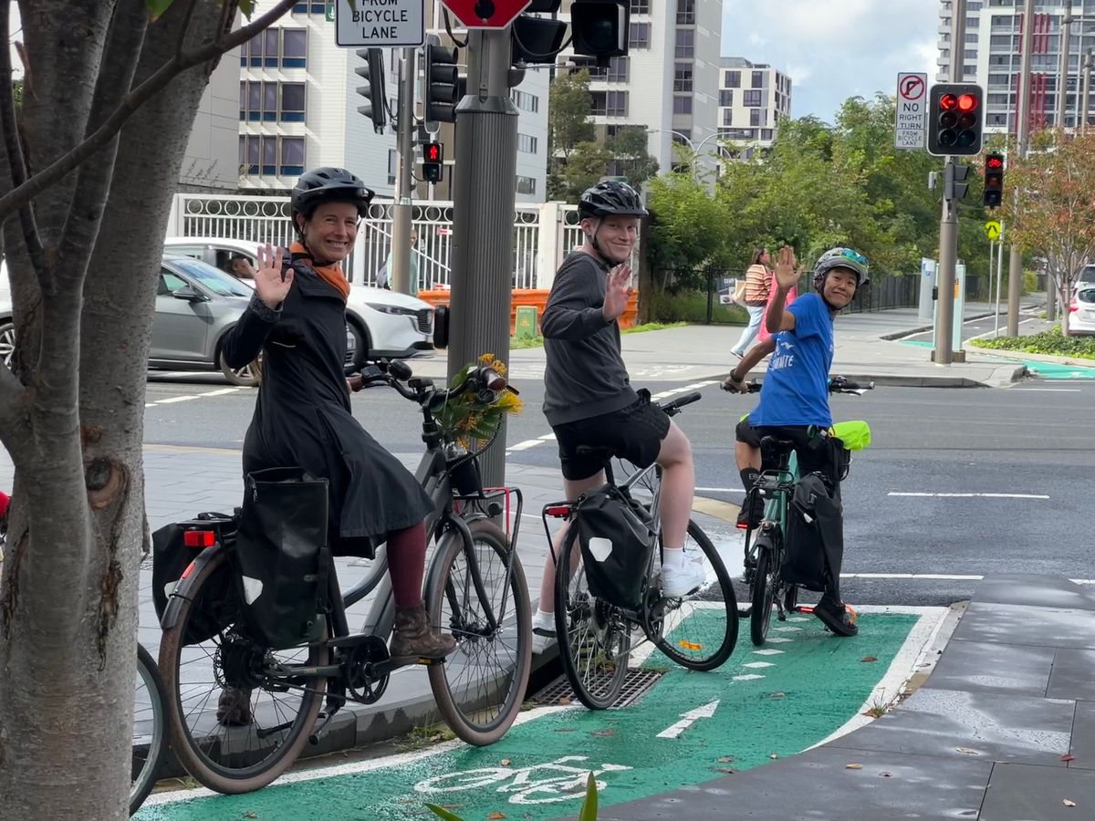 Inside Sydney's Cycleways - City Center