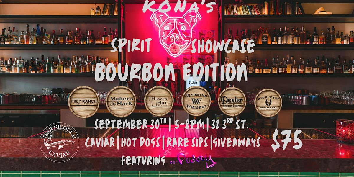 Kona's Spirit Showcase : Bourbon Edition