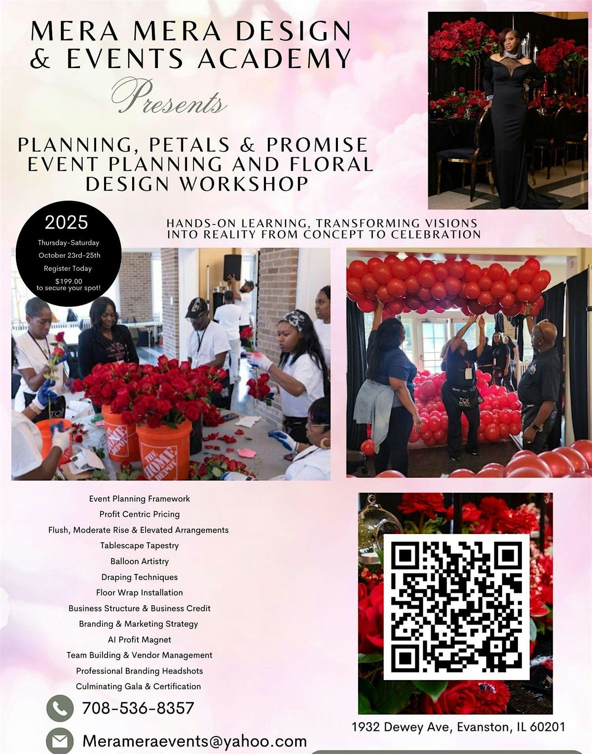 Planning, Petals & Promise Event Planning & Floral Design Workshop