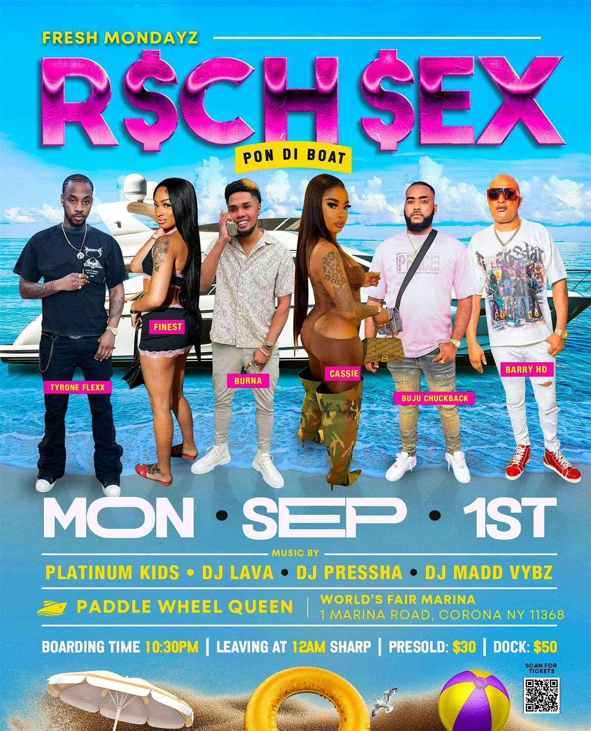 RICH $EX (PON DI BOAT)
