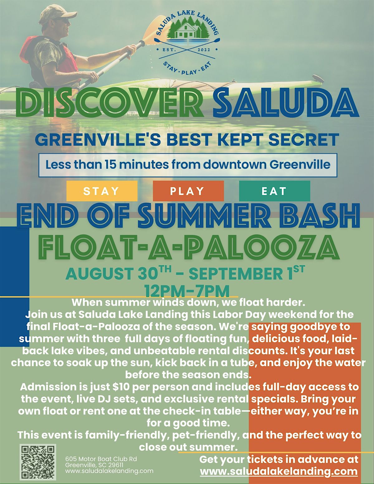 End of Summer Bash Float-a-Palooza