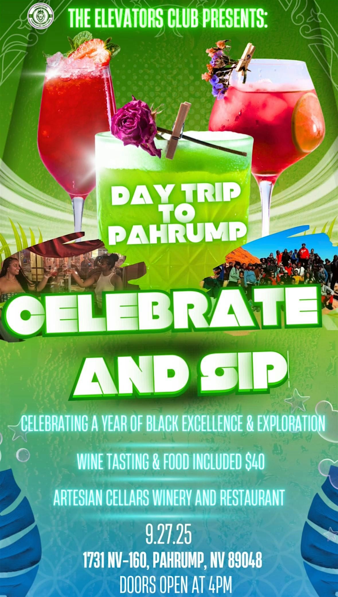 Come Celebrate ONE YEAR of Elevation & Adventure with The Elevators Club