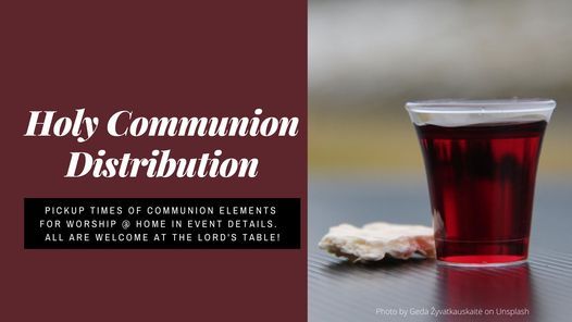 Holy Communion Distribution, Holy Trinity Lutheran Church, Dubuque IA ...