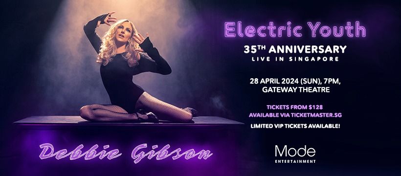 Debbie Gibson: Electric Youth 35th Anniversary Live in Singapore
