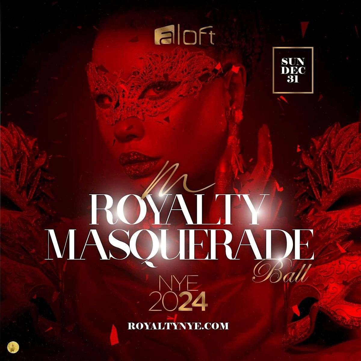 The Royal Masquerade Ball & Casino NYE ($99 Open Bar)