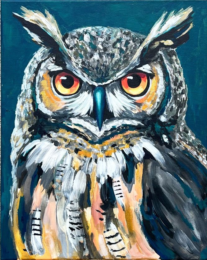 SIP AND CREATE: OWL PAINTING EVENT