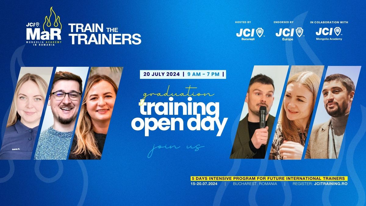 Training Open DAY | JCI MaR TTT Examination & Graduation