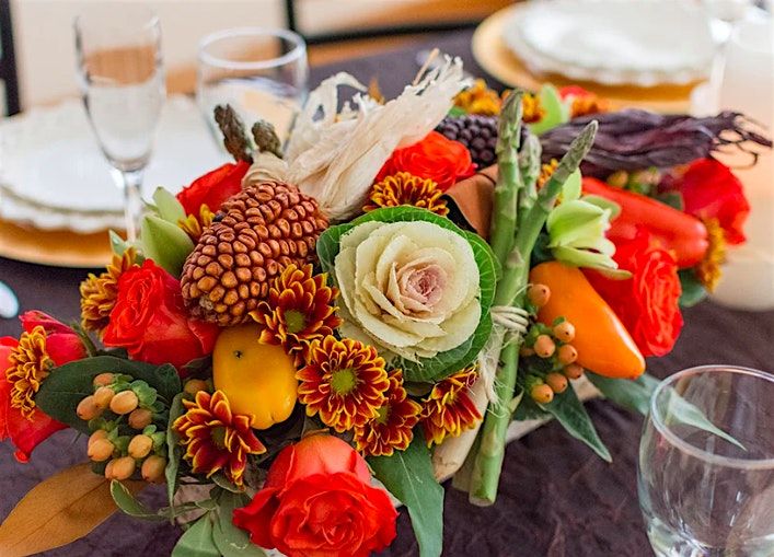 Thanksgiving Centerpiece Floral Design Class