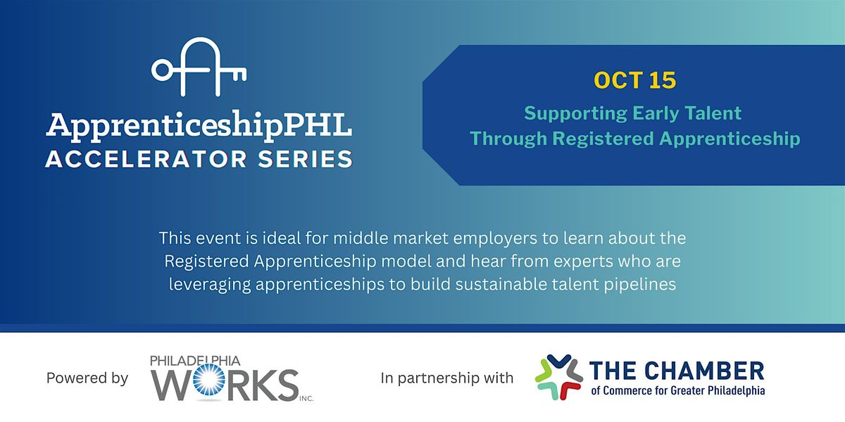 Apprenticeship Accelerator Series: Part 1 Supporting Early Talent