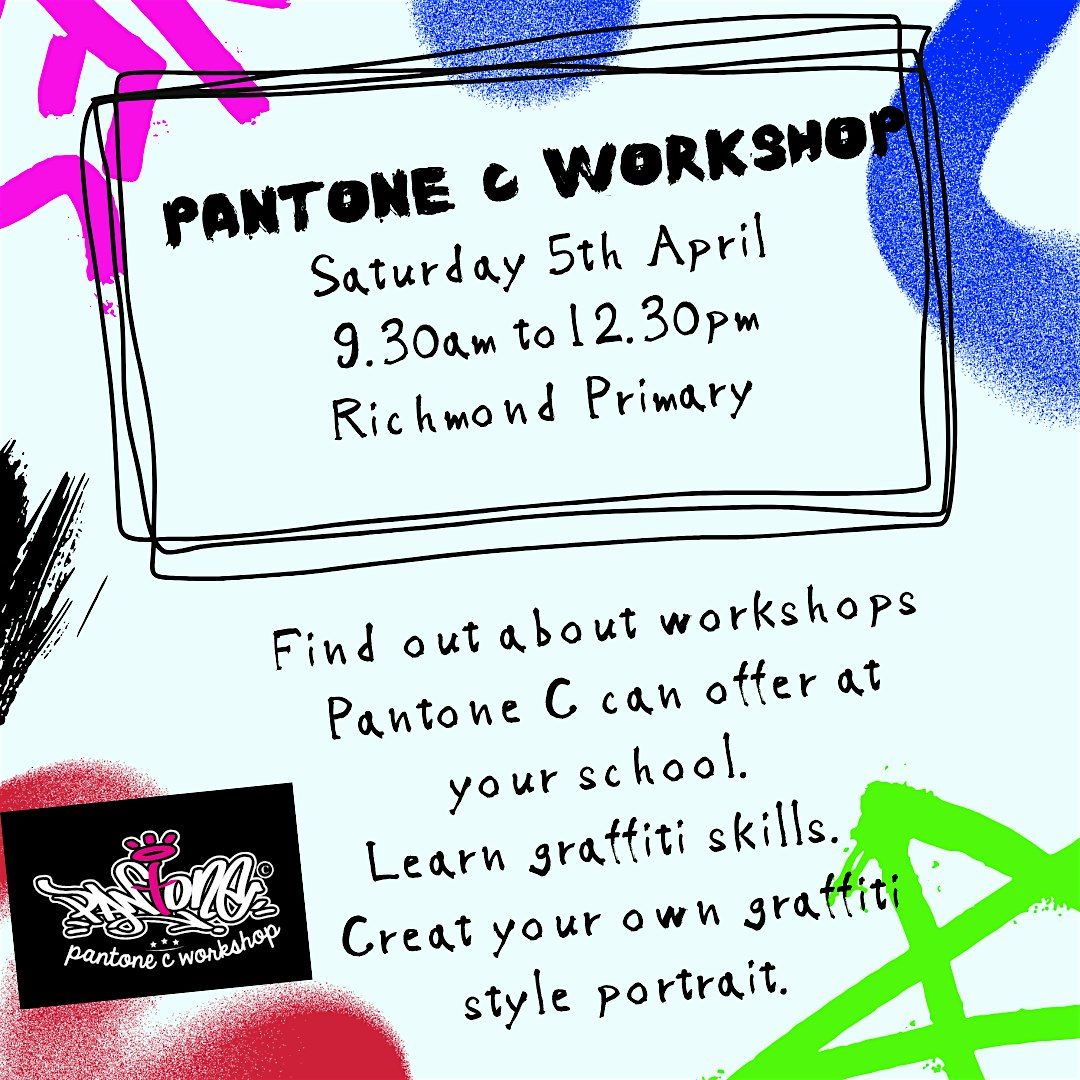 Graffiti Art Workshop with Pantone C