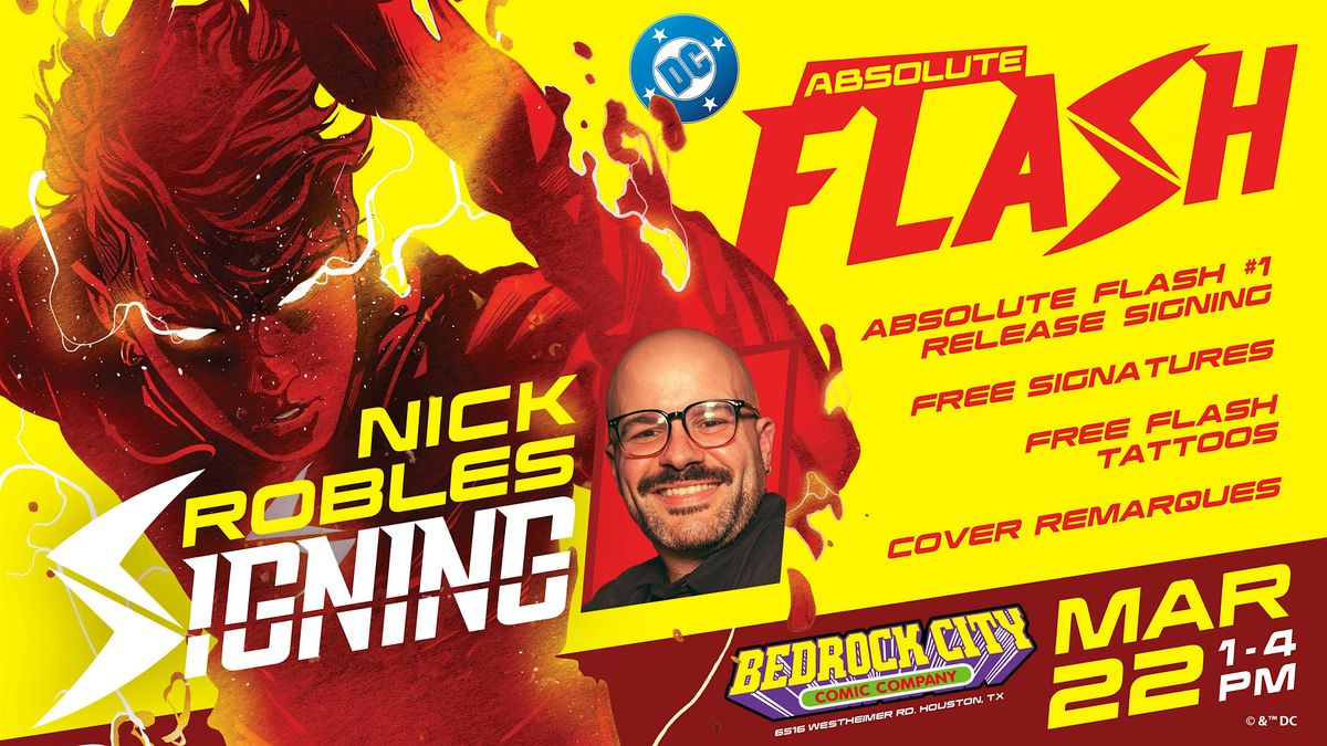 \u26a1Absolute Flash\u26a1 Signing with Nick Robles