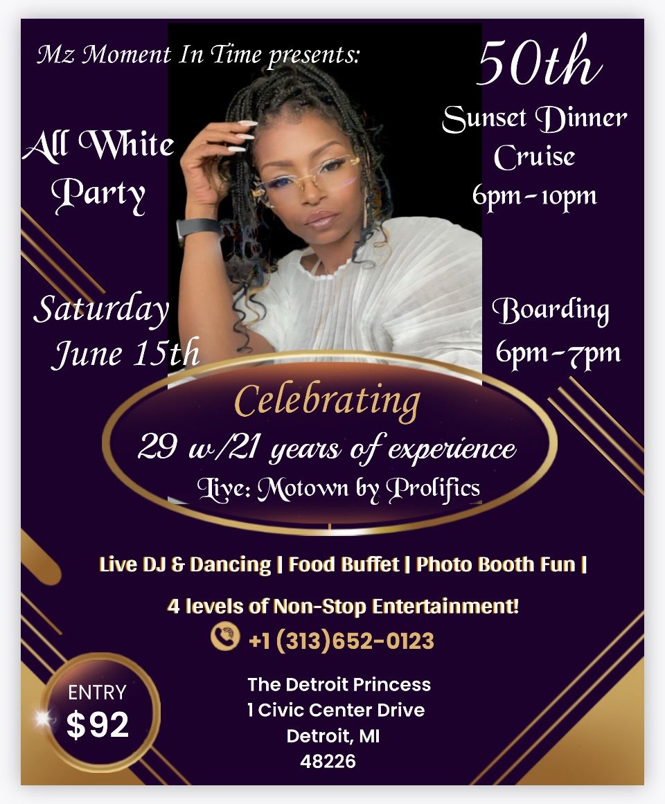 Mz Moment In Time\u2019s White Party