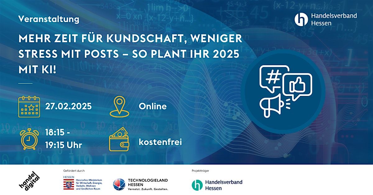 Mehr Zeit f\u00fcr Kundschaft, weniger Stress mit Posts - So plant ihr 2025 mit