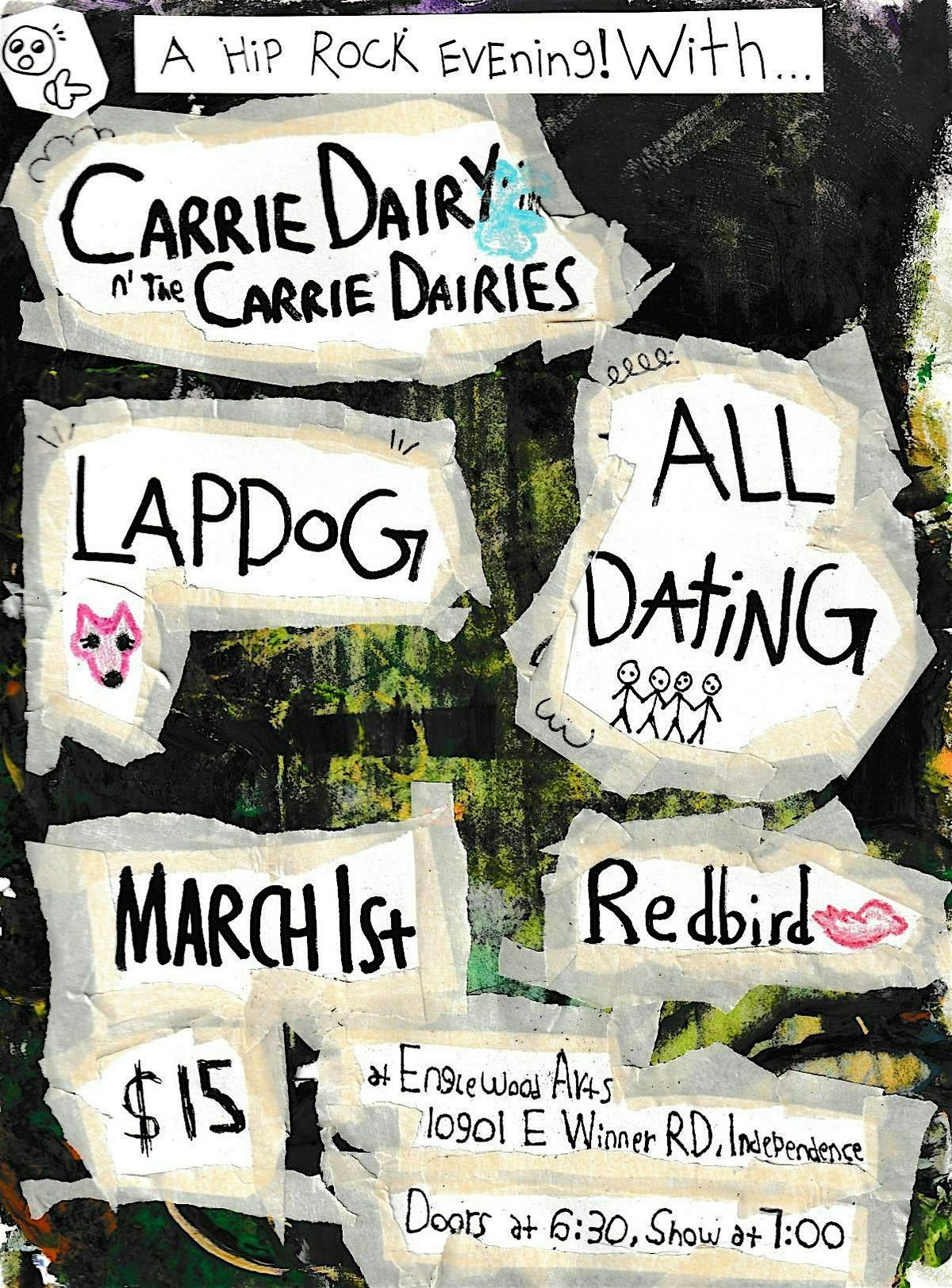 Englewood Arts Presents: Carrie Dairy n' The Carrie Dairies