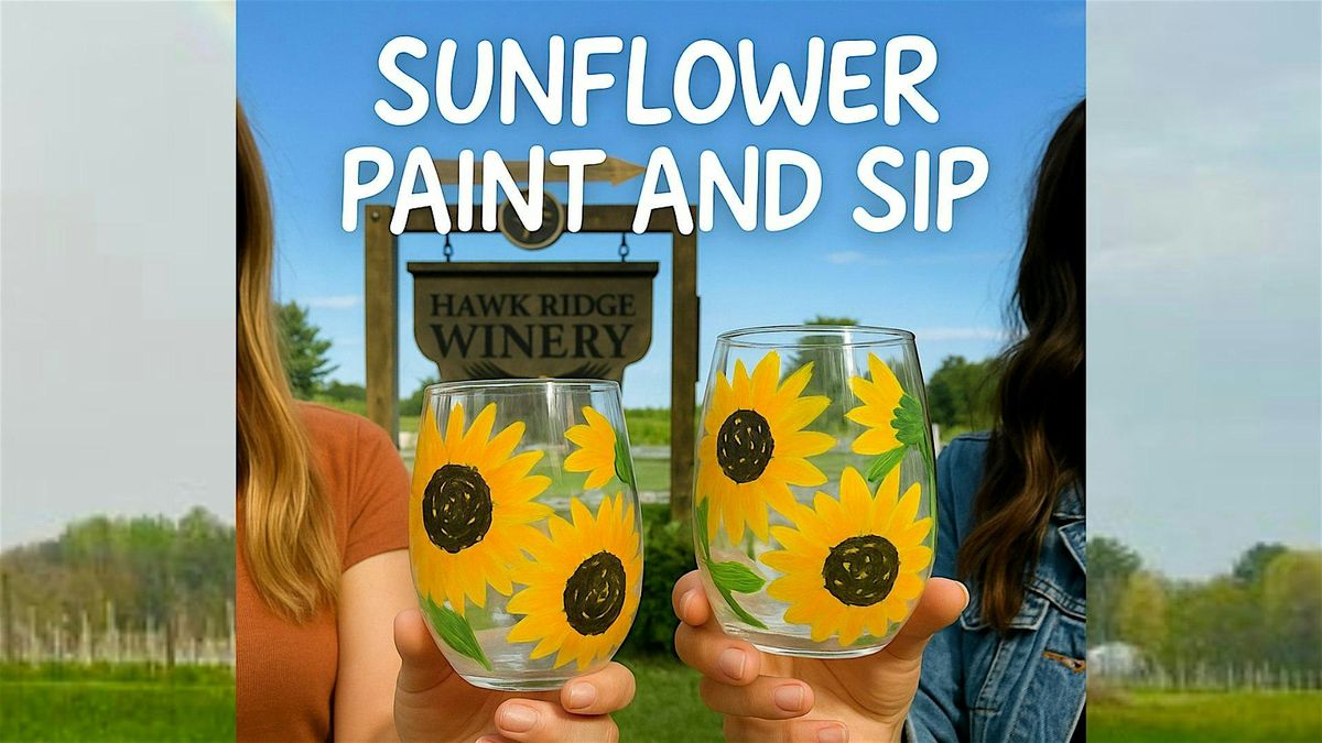 Sunflowers Paint and Sip