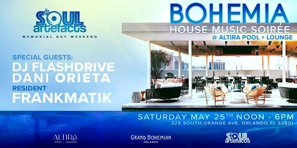 Bohemia House Music Soir\u00e9e at Altira Rooftop Lounge
