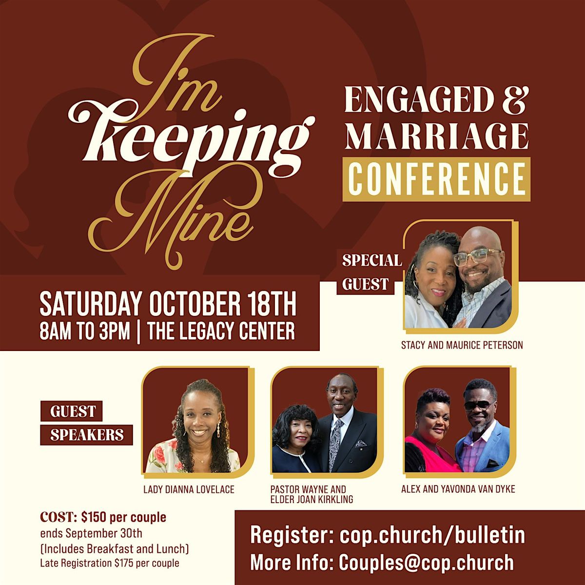 \u201cI\u2019m Keeping Mine\u201d Engaged & Marriage Conference