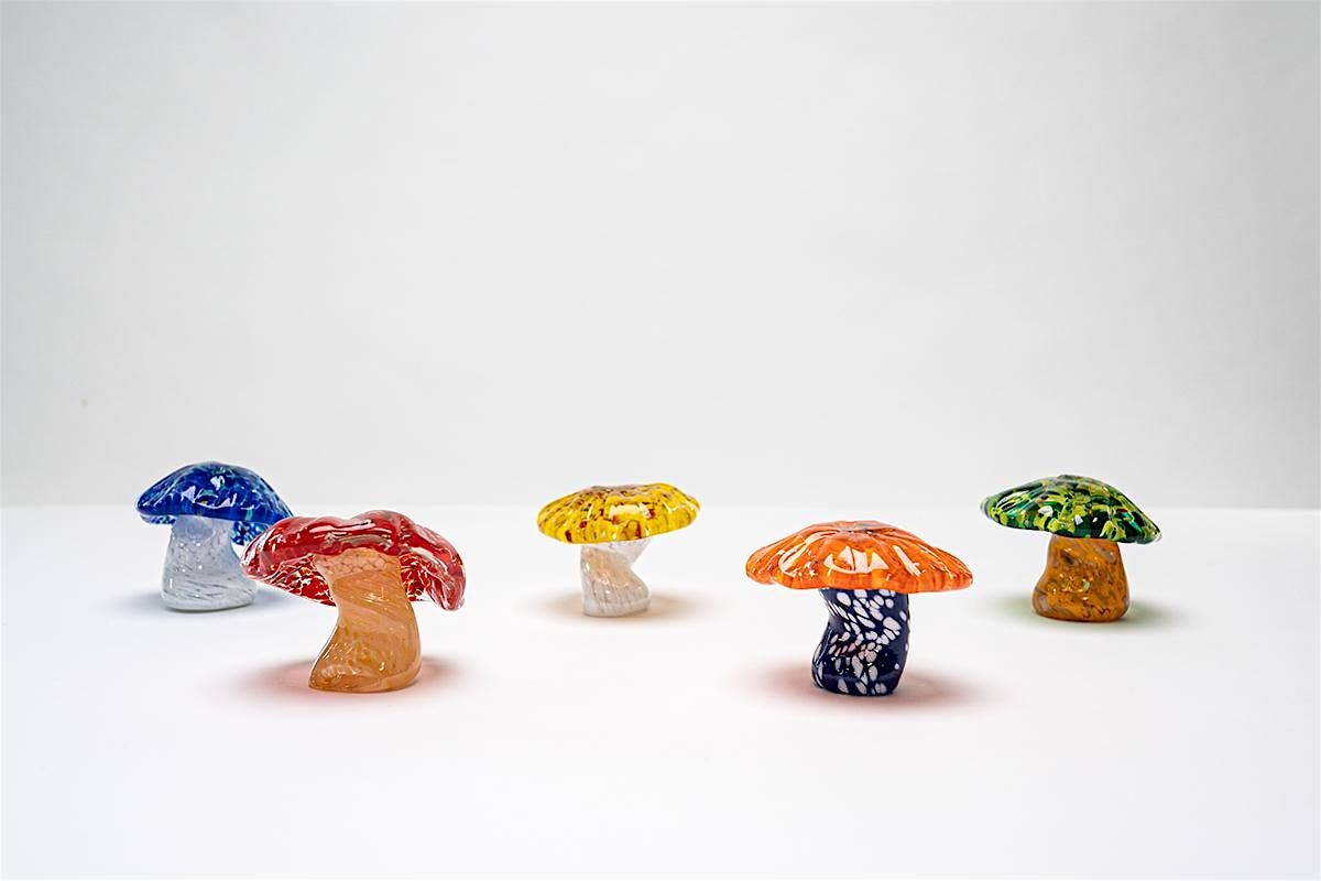 Create Your Own Sculpted Glass Mushroom!