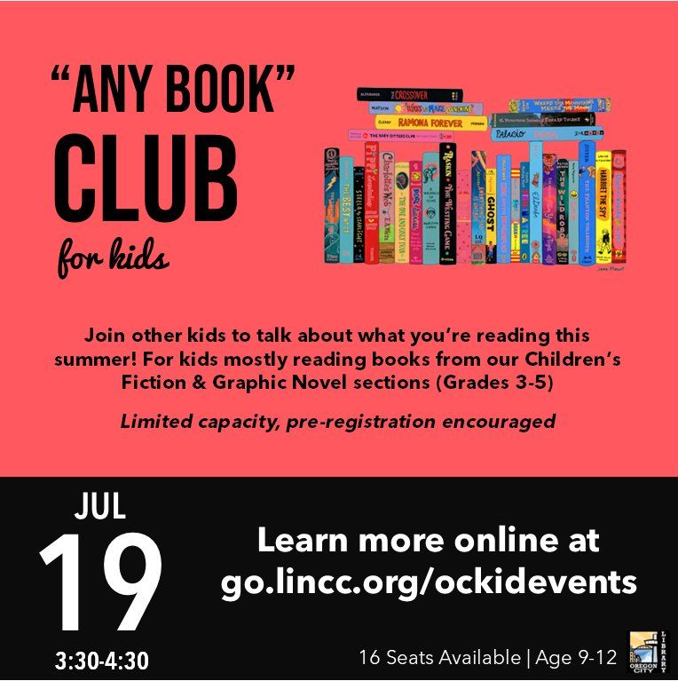 "Any Book" Club for Kids