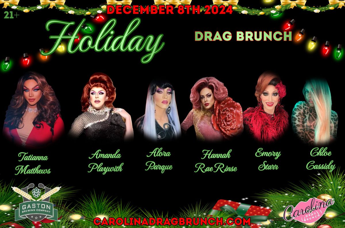 Holiday Drag Brunch - Gaston Taproom - 21+