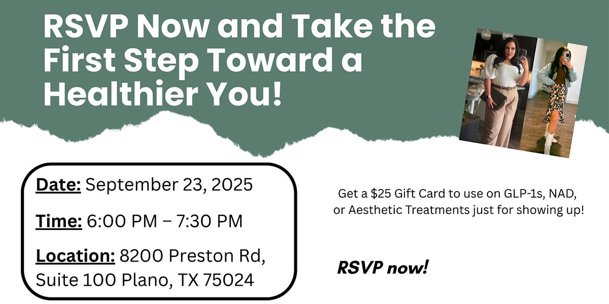 Say Yes to You \u2013 RSVP for Our Weight Loss Event!