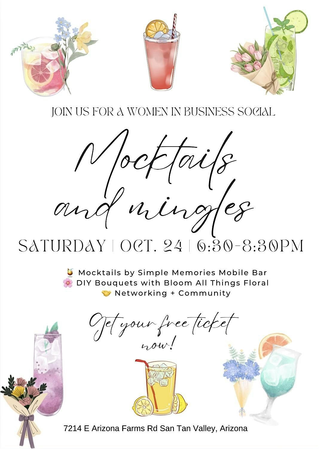 Mocktails and Mingles