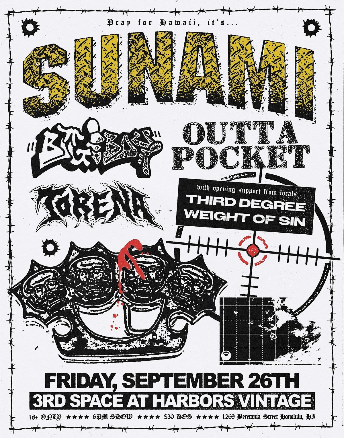 Sunami w\/ Big Boy, Outta Pocket, Torena in Hawaii
