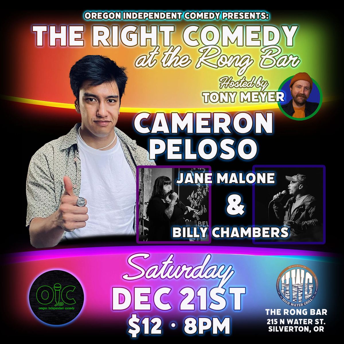 The Right Comedy at The Rong Bar 