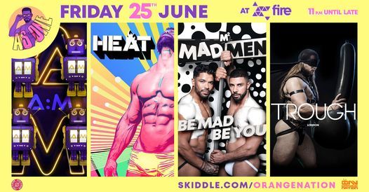 A:M x Madmen x Heat x Trough - Part of As One Festival Weekender