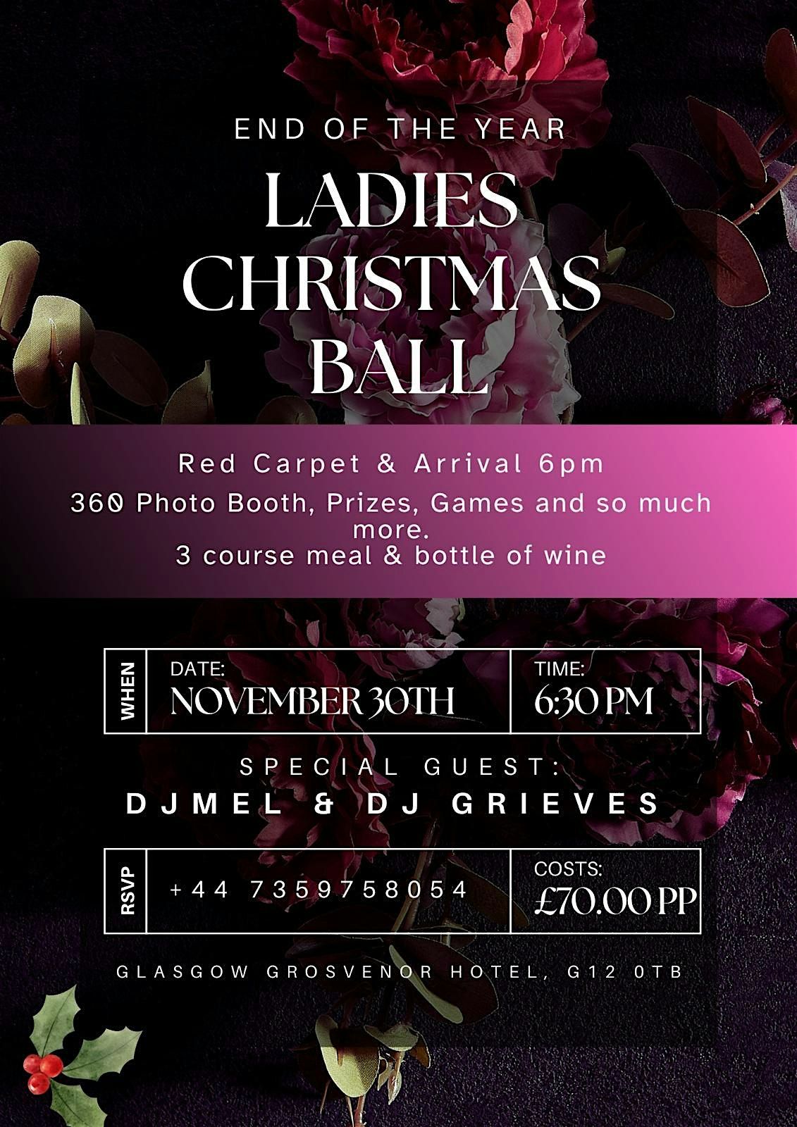 Ladies Christmas Ball