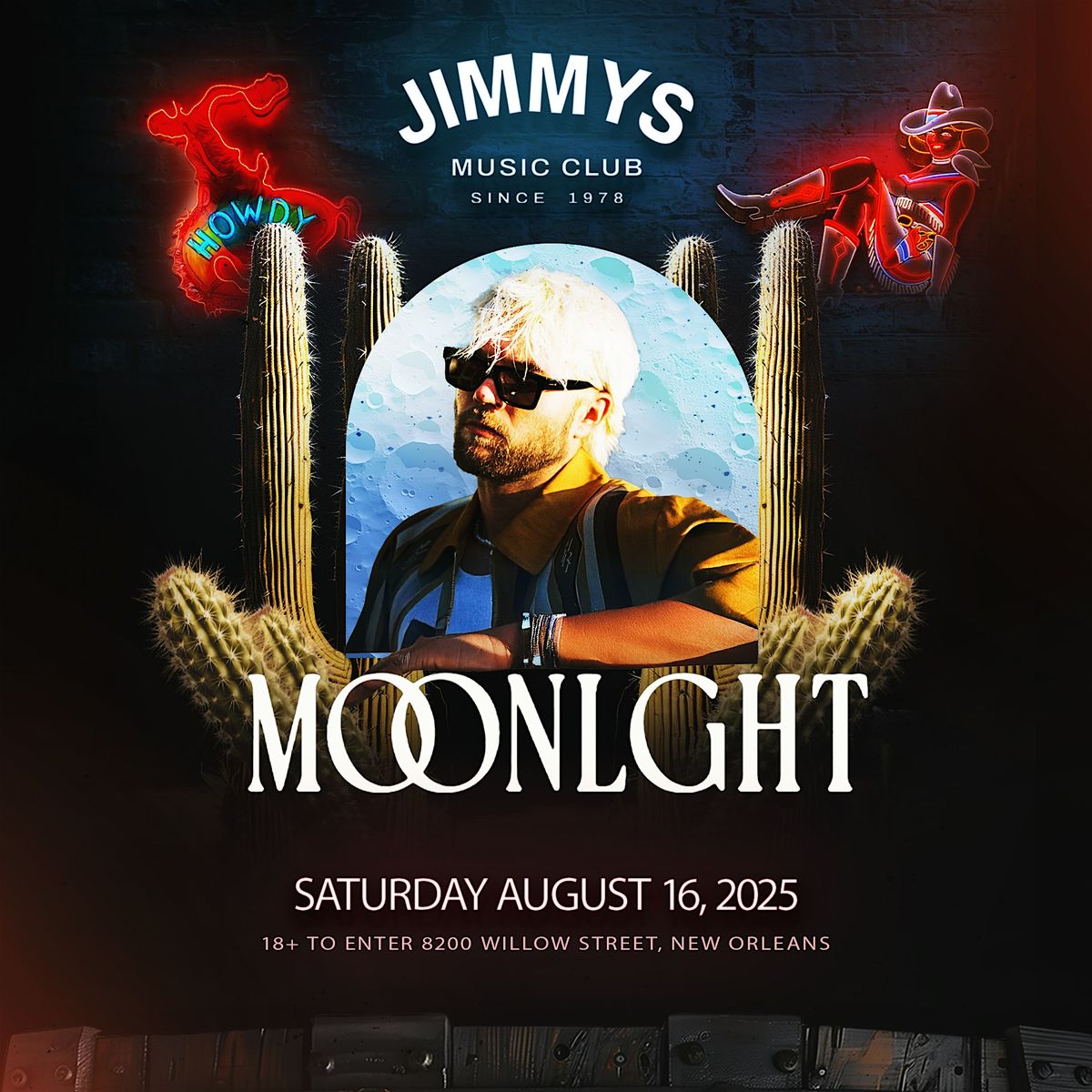 Moonlght Live at. Jimmy's