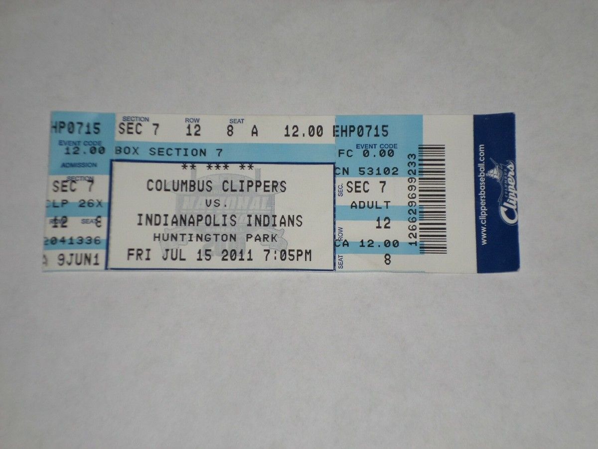Indianapolis Indians at Columbus Clippers at Huntington Park