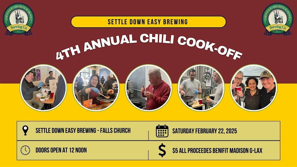 4th Annual Chili Cookout