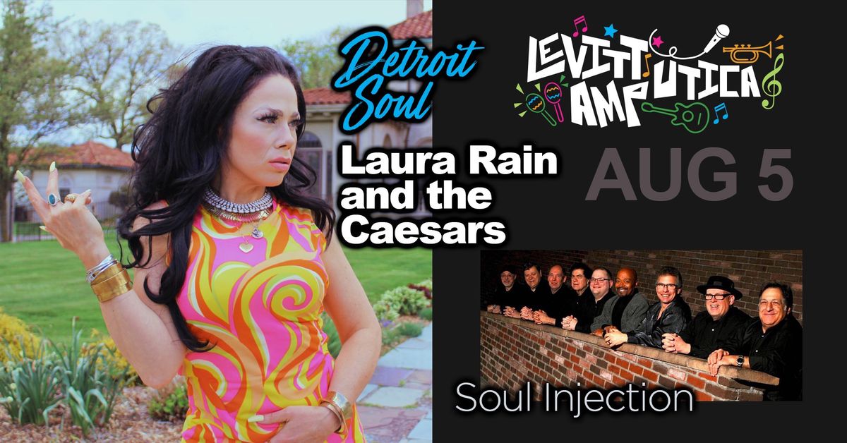 Laura Rain & the Caesars at Levitt AMP Utica 