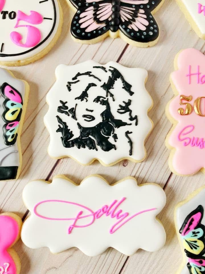 Dolly Parton themed Cookie Decorating Class