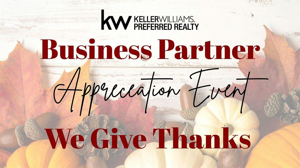 Business Partner  Appreciation Event
