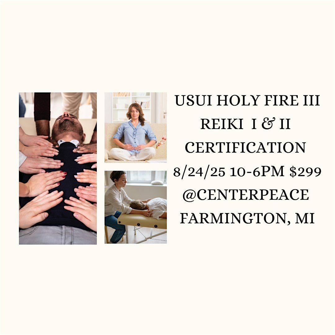 Reiki I & II Certification