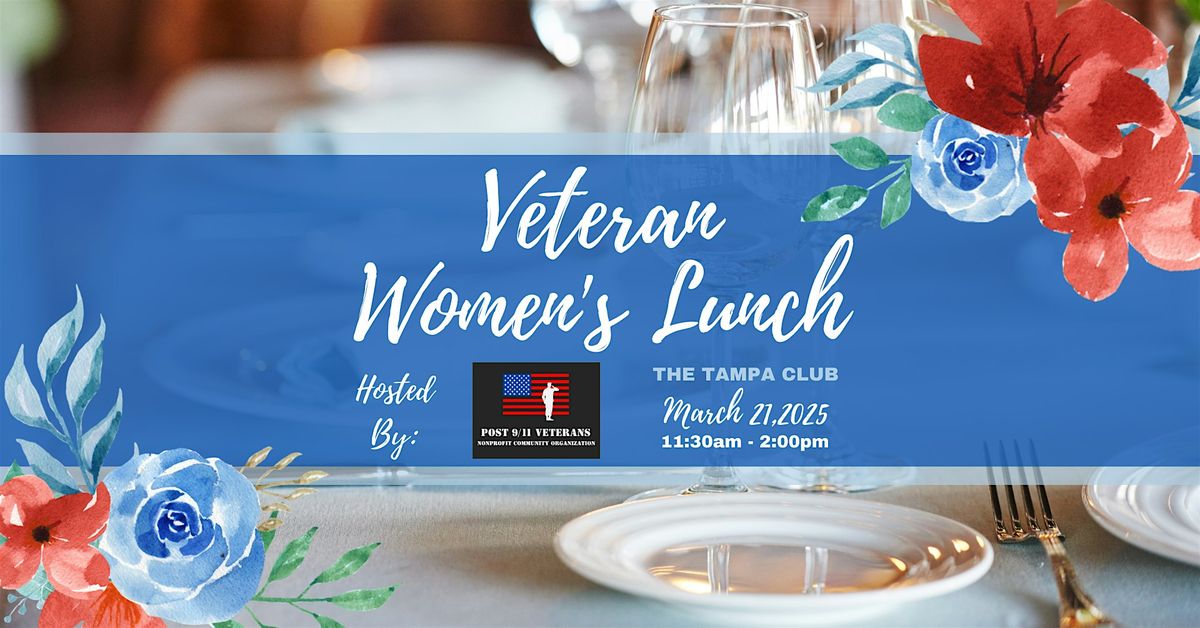 Annual Women Veterans Appreciation Lunch