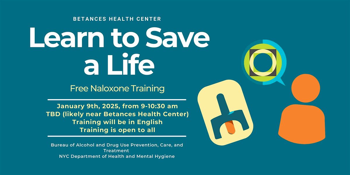 Learn to Save a Life: Free Naloxone Training