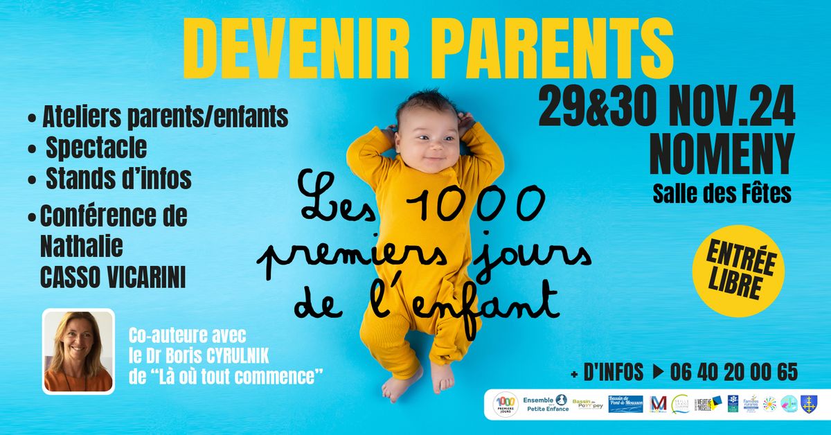 Devenir parents, les 1 000 premiers jours