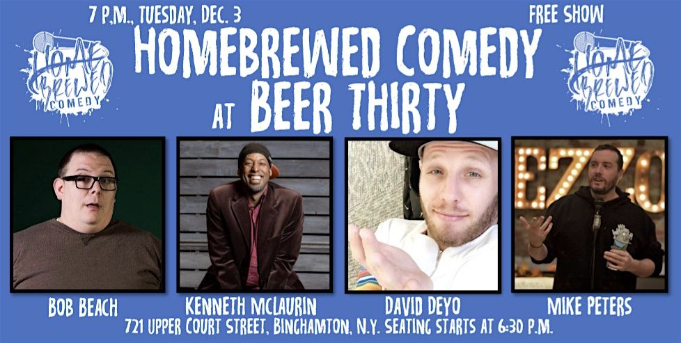 Homebrewed Comedy at Beer Thirty