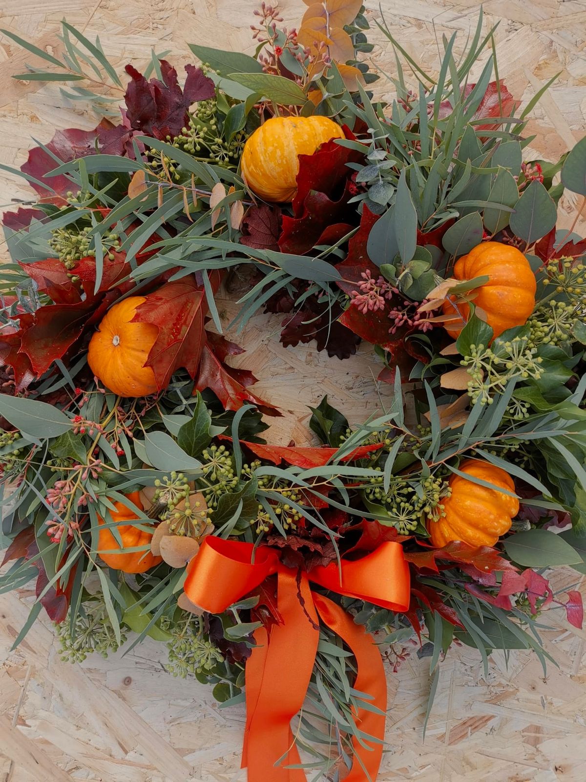 Autumnal Wreath Making\ud83c\udf42\ud83e\uddc7