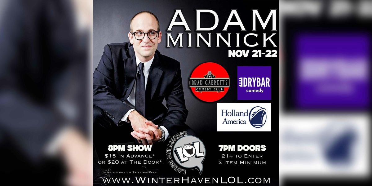 Adam Minnick from Dry Bar Comedy!