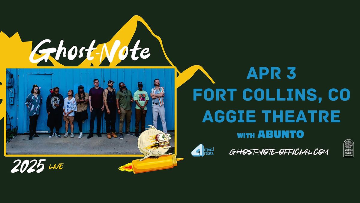 Ghost-Note w\/ Abunto | Aggie Theatre | Presented by Ernie November