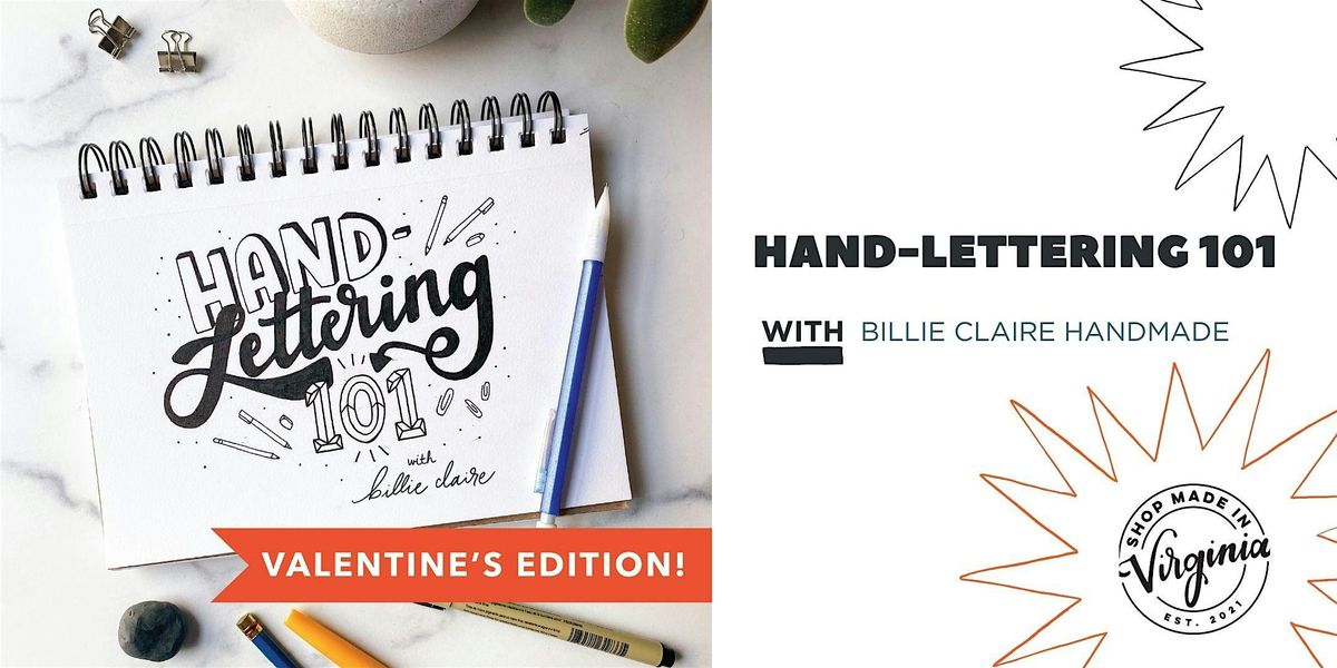 Hand Lettering 101 w\/ Billie Claire Handmade